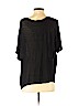 Forever 21 Black Short Sleeve Top Size M - photo 2