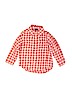 Baby Gap 100% Cotton Red Long Sleeve Button-Down Shirt Size 3 - photo 1