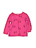 Hanna Andersson 100% Cotton Print Pink Long Sleeve T-Shirt Size 2T - photo 1