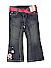 Gymboree 100% Cotton Floral Blue Jeans Size 3 - photo 1