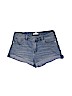 H&M Blue Denim Shorts Size 6 - photo 1