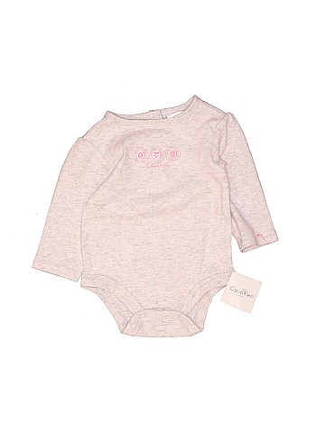 Calvin Klein Long Sleeve Onesie (view 1)
