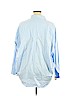Zara 100% Cotton Blue Long Sleeve Button-Down Shirt Size XL - photo 2