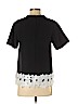 Kate Spade New York 100% Polyester Black Short Sleeve Blouse Size 4 - photo 2
