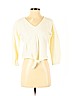 Madewell 100% Cotton Ivory 3/4 Sleeve Top Size XS - photo 1