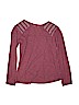 Old Navy 100% Cotton Purple Long Sleeve T-Shirt Size 10 - 12 - photo 2