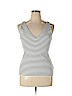 Express White Sleeveless Top Size XL - photo 1