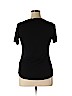 Vocal Black Short Sleeve Top Size XL - photo 2