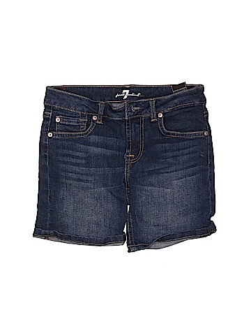 7 For All Mankind Denim Shorts (view 1)