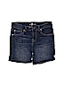 7 For All Mankind Blue Denim Shorts Size 10 - photo 1