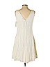 Harvey Faircloth 100% Cotton Ivory Casual Dress Size S - photo 2