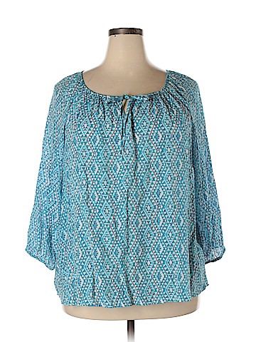 Fred David 3/4 Sleeve Blouse (view 1)