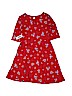 Old Navy 100% Cotton Floral Red Dress Size 10 - 12 - photo 2