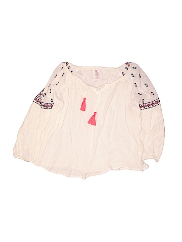 Justice Long Sleeve Blouse (view 1)