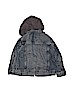 Gap Kids Outlet Solid Blue Denim Jacket Size XS (kids) - photo 2