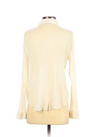 Aerie Long Sleeve Button-Down Shirt (view 2)