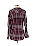 Jessica Simpson Maternity 100% Rayon Burgundy Long Sleeve Top Size S - photo 2