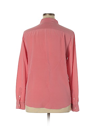 Lauren by Ralph Lauren Long Sleeve Silk Top (view 2)
