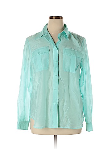 Lauren by Ralph Lauren Long Sleeve Button-Down Shirt (view 1)