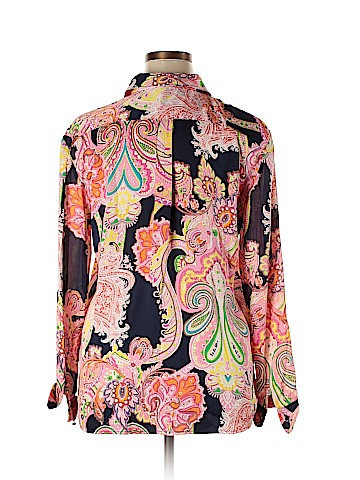 Lauren by Ralph Lauren Long Sleeve Button-Down Shirt (view 2)