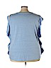 Lane Bryant Blue Short Sleeve Top Size 26 - 28 Plus - photo 2