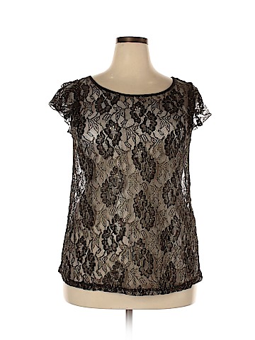 American Rag Cie Short Sleeve Blouse (view 1)