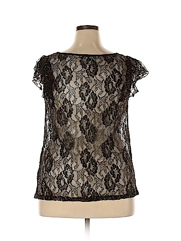 American Rag Cie Short Sleeve Blouse (view 2)