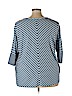Lane Bryant Blue 3/4 Sleeve Top Size 22 - 24 Plus - photo 2