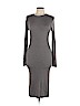 Forever 21 Gray Casual Dress Size L - photo 1