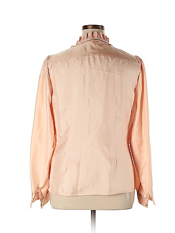 Banana Republic Long Sleeve Silk Top (view 2)