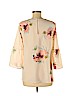 dalia 100% Polyester Ivory 3/4 Sleeve Blouse Size M - photo 2