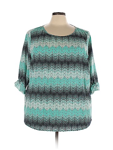 Croft & Barrow 3/4 Sleeve Blouse (view 1)