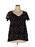 Torrid Black Short Sleeve Top Size 2X Plus (2) - photo 1