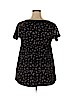 Torrid Black Short Sleeve Top Size 2X Plus (2) - photo 2