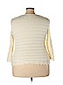Villager Sport by Liz Claiborne Ivory Pullover Sweater Size 3X - photo 2