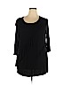 Lane Bryant Black Short Sleeve Top Size 18 - 20 Plus - photo 1