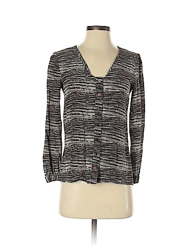 Drew 3/4 Sleeve Silk Top (view 1)