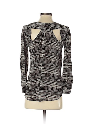 Drew 3/4 Sleeve Silk Top (view 2)