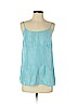 Club Monaco 100% Silk Blue Sleeveless Silk Top Size S - photo 1