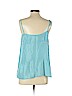 Club Monaco 100% Silk Blue Sleeveless Silk Top Size S - photo 2