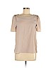 H&M 100% Polyester Pink Short Sleeve Blouse Size 6 - photo 1