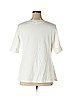 Karen Scott 100% Cotton White Short Sleeve Top Size XL - photo 2