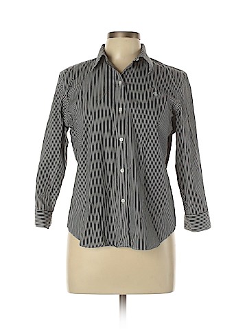 Ralph by Ralph Lauren 3/4 Sleeve Button-Down Shirt (view 1)