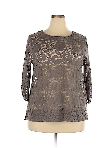 Chico's 3/4 Sleeve Blouse (view 1)