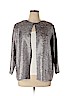 Chico's 100% Polyester Gray Jacket Size XL (3) - photo 1