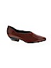 Via Nova 100% Leather Brown Heels Size 6 - photo 1