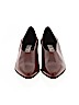 Via Nova 100% Leather Brown Heels Size 6 - photo 2