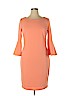 Calvin Klein Pink Casual Dress Size 14 - photo 1