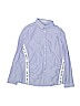 Zara Kids 100% Cotton Blue Long Sleeve Button-Down Shirt Size 13 - 14 - photo 1