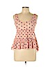 Lovely 153 Pink Sleeveless Top Size M - photo 1
